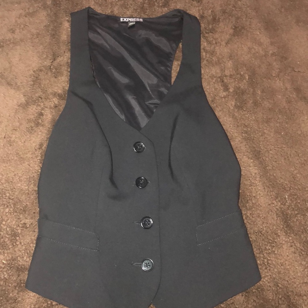 A black vest for events